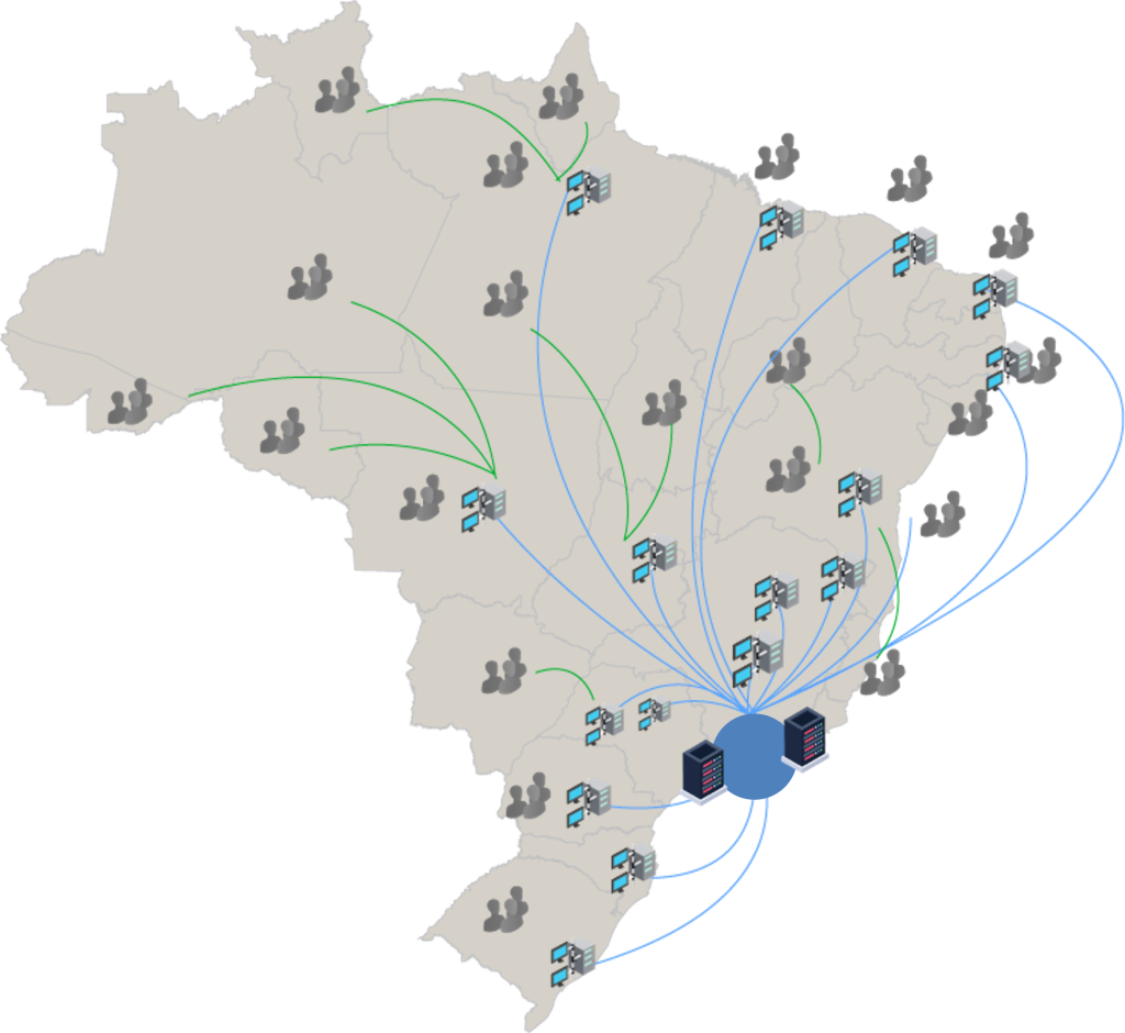 Mapa Brasil CDN